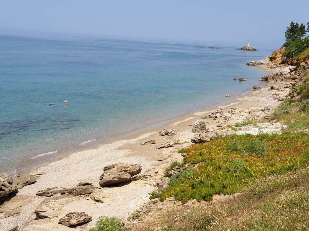 Oikia Eleanthi - Beachfront Garden Home! Mytikas (Epirus) Exterior foto